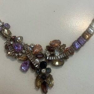 Elegant Multicolor Gemstone Necklace